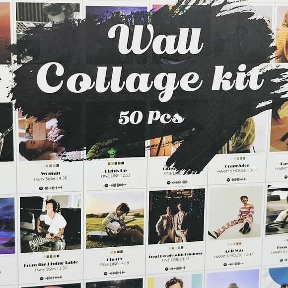 Harry Styles 50 Pcs Wall Collage Kit - Picture 2 of 7